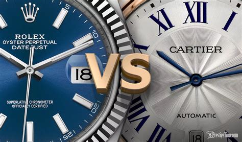 which is the better watch rolex or cartier|cartier vs rolex diamond.